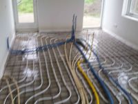 vloerverwarming en leidingen begane grondvloer